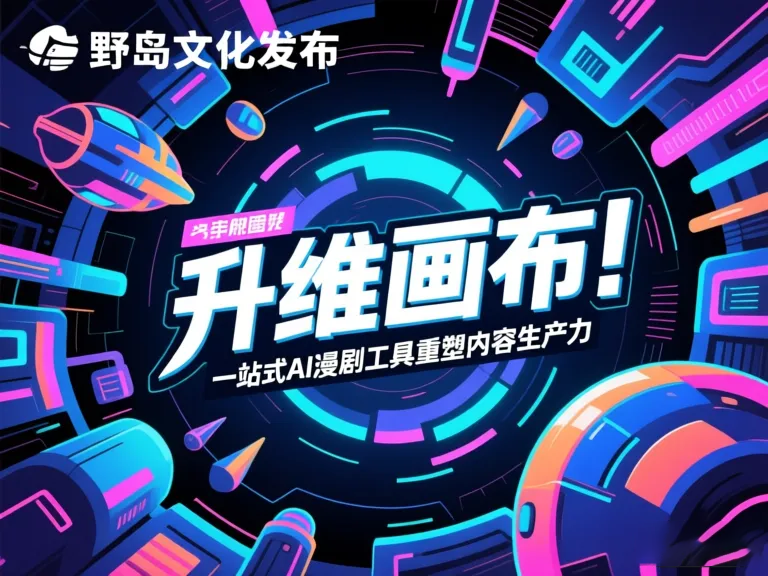 AI漫剧工具免费来袭：零成本三步打造你的专属动态漫画